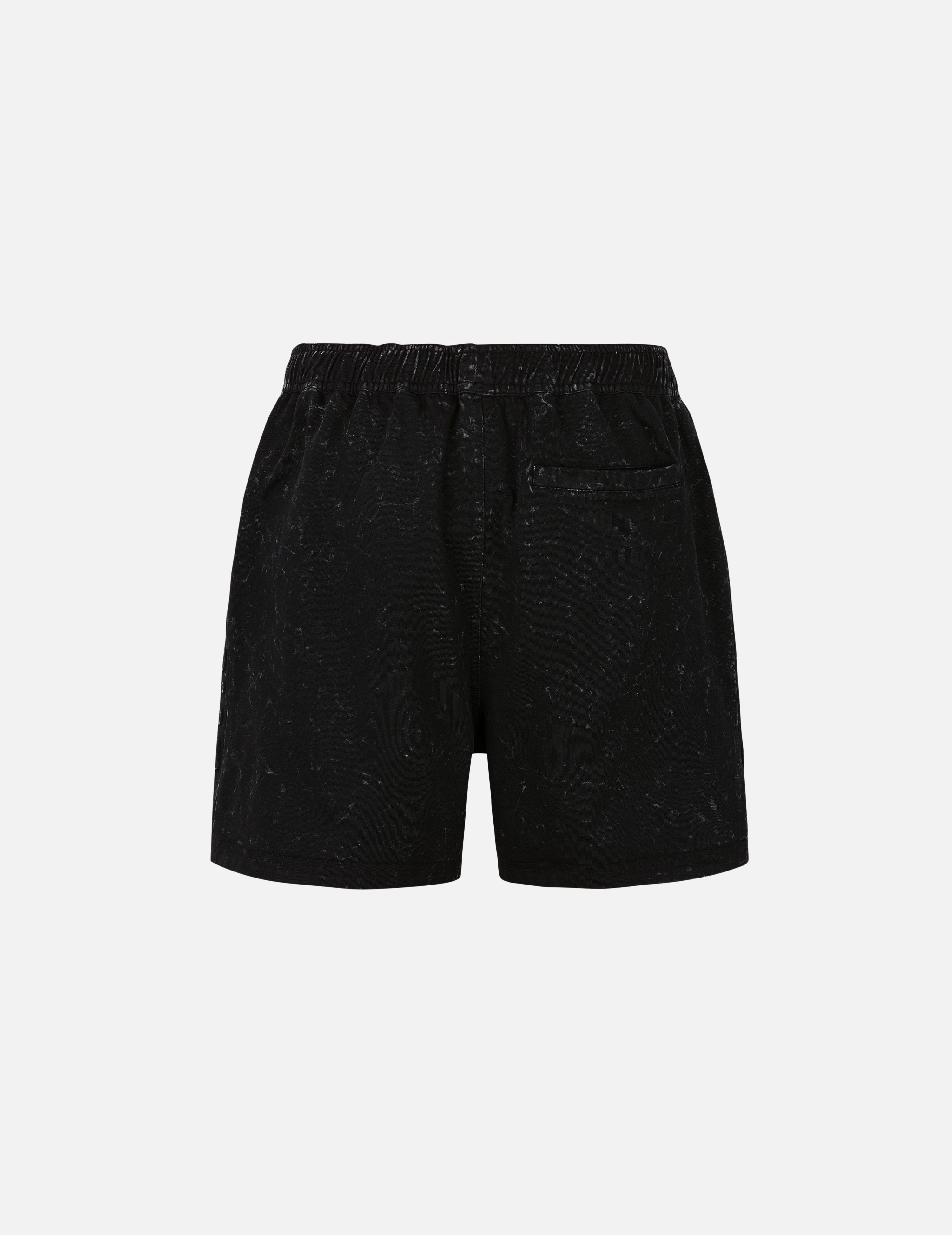 Reversible Washed Relax Fit Jersey Shorts